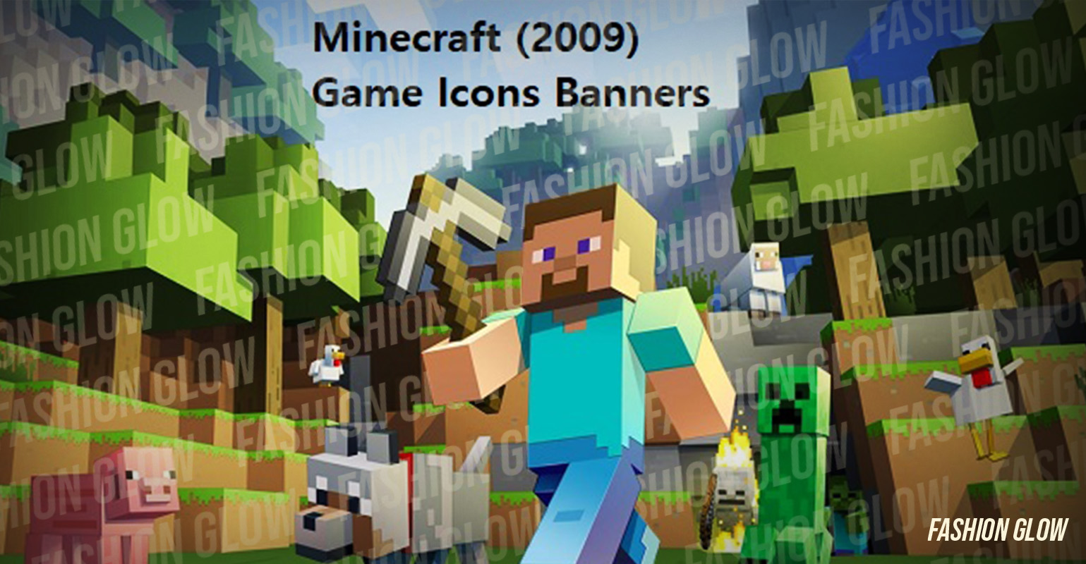 Minecraft (2009) Game Icons Banners