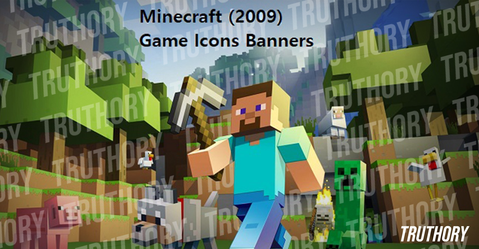 Minecraft (2009) Game Icons Banners