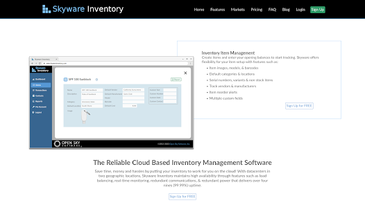 Skyware Inventory